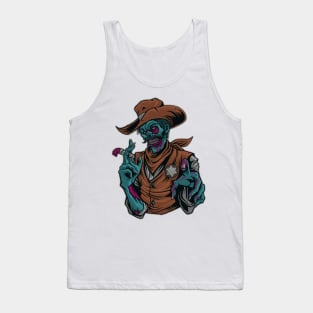 zombie sheriff Tank Top